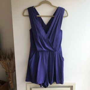 BCBGeneration Purple Romper